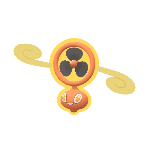 Rotom Fan in Brilliant Diamond & Shining Pearl