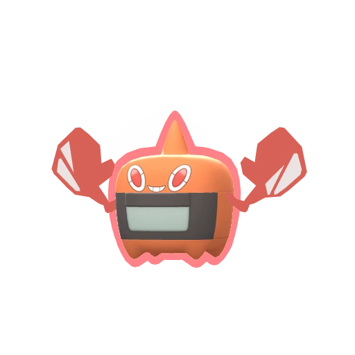 Rotom Heat in Brilliant Diamond & Shining Pearl