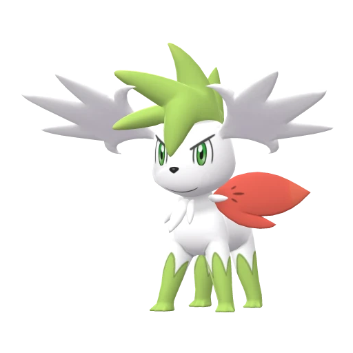 Shaymin Sky Forme in Brilliant Diamond & Shining Pearl