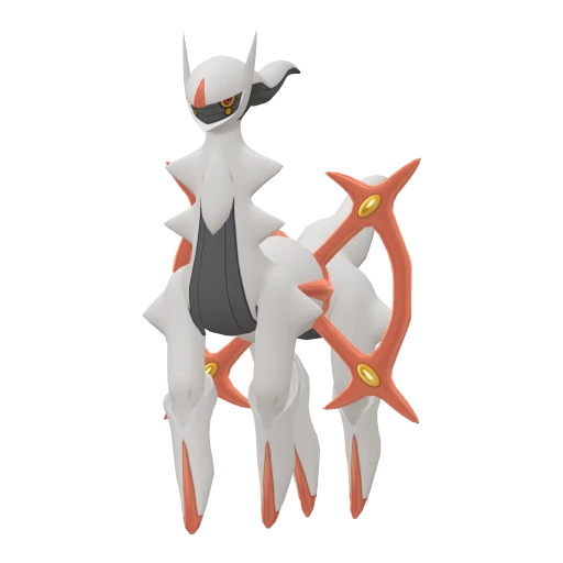 Arceus Fighting, Front, in Brilliant Diamond & Shining Pearl