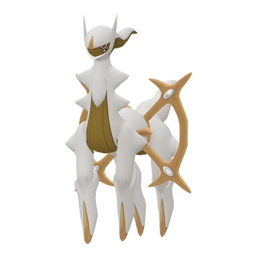 Arceus Ground, Front, in Brilliant Diamond & Shining Pearl