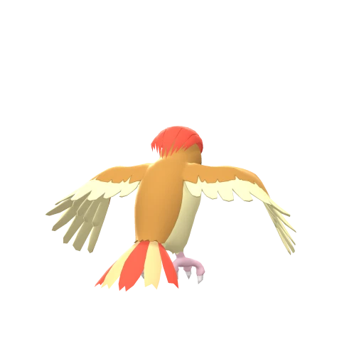 Pidgeotto, Back, in Brilliant Diamond & Shining Pearl