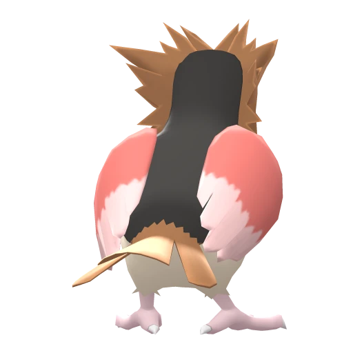 Spearow, Back, in Brilliant Diamond & Shining Pearl