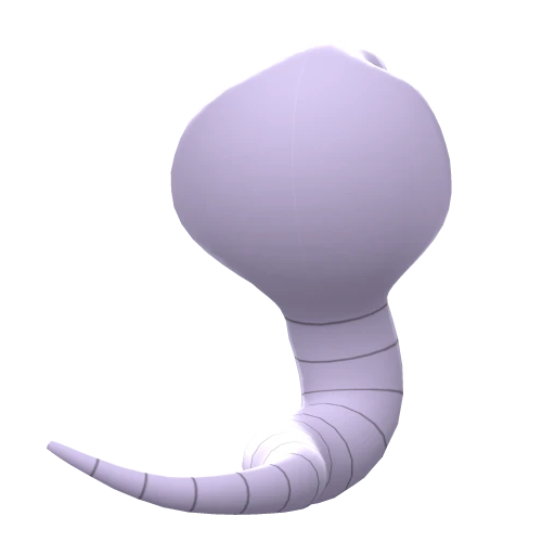 Arbok, Back, in Brilliant Diamond & Shining Pearl