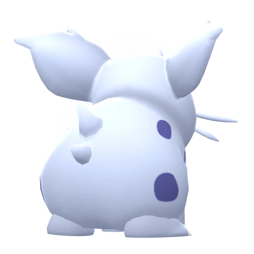 Nidoran♀, Back, in Brilliant Diamond & Shining Pearl