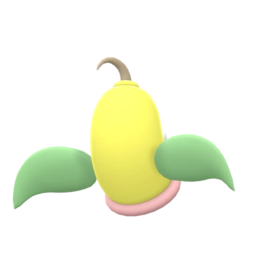 Weepinbell, Back, in Brilliant Diamond & Shining Pearl