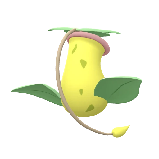 Victreebel, Back, in Brilliant Diamond & Shining Pearl