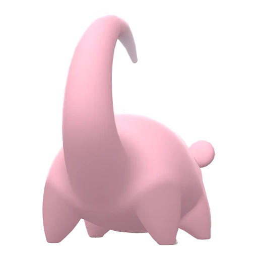 Slowpoke, Back, in Brilliant Diamond & Shining Pearl