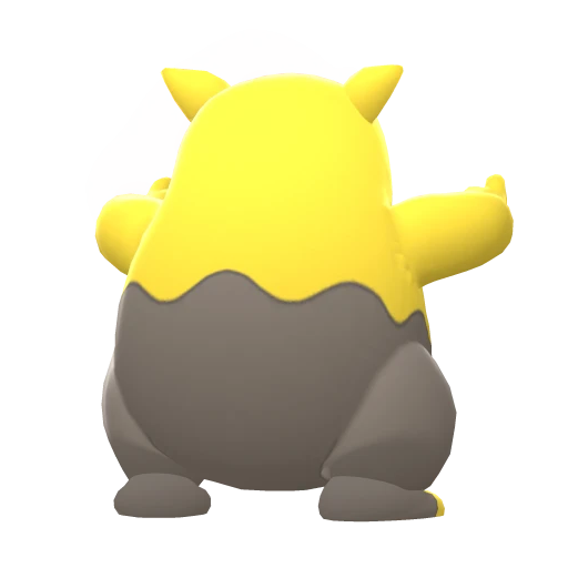 Drowzee, Back, in Brilliant Diamond & Shining Pearl