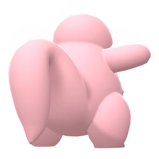 Lickitung, Back, in Brilliant Diamond & Shining Pearl
