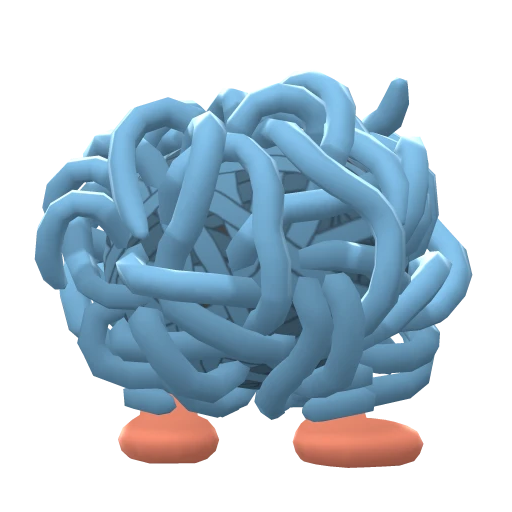 Tangela, Back, in Brilliant Diamond & Shining Pearl