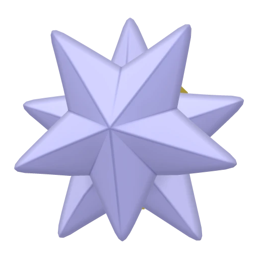 Starmie, Back, in Brilliant Diamond & Shining Pearl