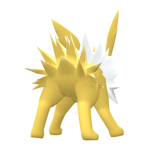 Jolteon, Back, in Brilliant Diamond & Shining Pearl