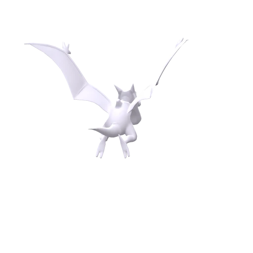 Aerodactyl, Back, in Brilliant Diamond & Shining Pearl