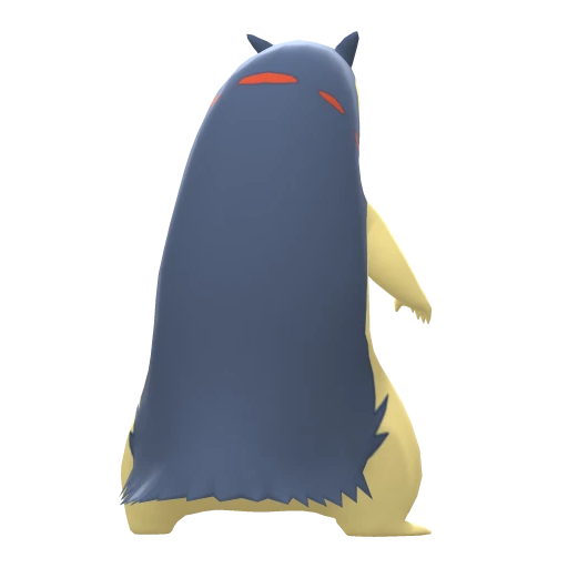 Typhlosion, Back, in Brilliant Diamond & Shining Pearl