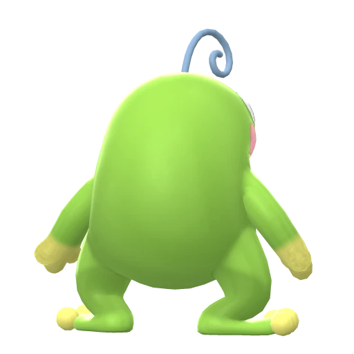 Politoed, Back, in Brilliant Diamond & Shining Pearl