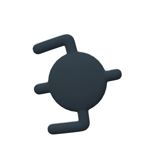 Unown E, Back, in Brilliant Diamond & Shining Pearl