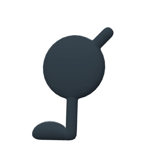 Unown L, Back, in Brilliant Diamond & Shining Pearl