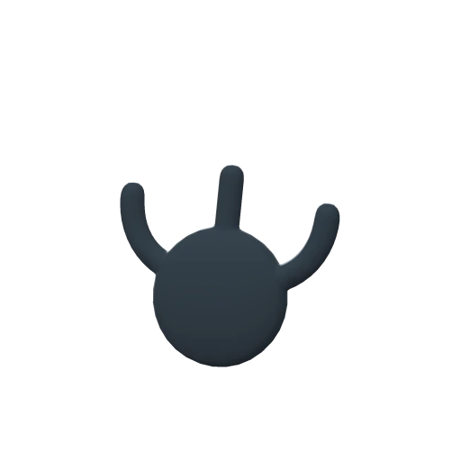 Unown W, Back, in Brilliant Diamond & Shining Pearl