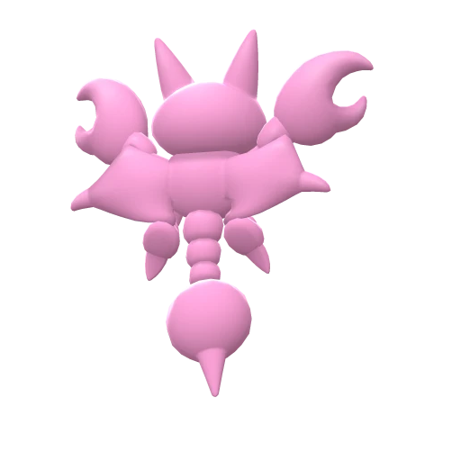 Gligar, Back, in Brilliant Diamond & Shining Pearl