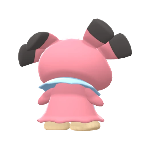 Snubbull, Back, in Brilliant Diamond & Shining Pearl