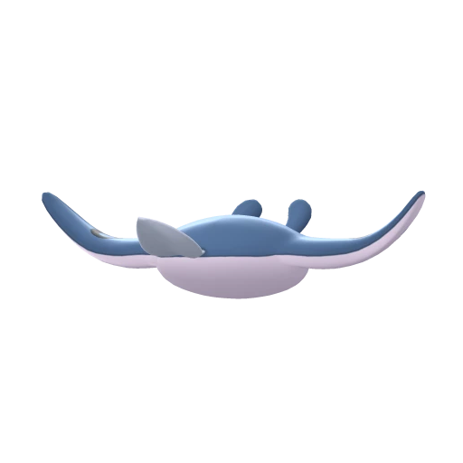 Mantine, Back, in Brilliant Diamond & Shining Pearl