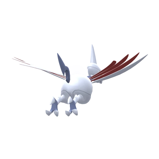 Skarmory, Back, in Brilliant Diamond & Shining Pearl