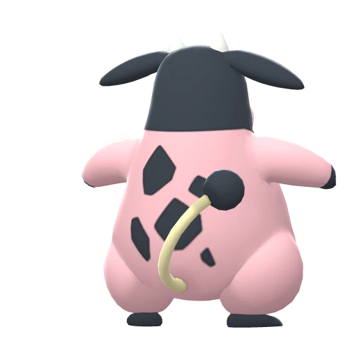 Miltank, Back, in Brilliant Diamond & Shining Pearl