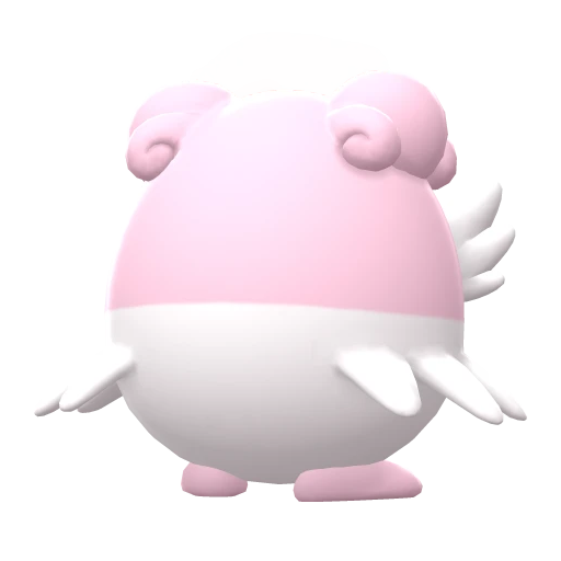 Blissey, Back, in Brilliant Diamond & Shining Pearl