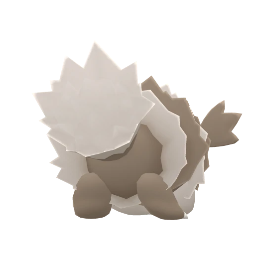 Zigzagoon, Back, in Brilliant Diamond & Shining Pearl
