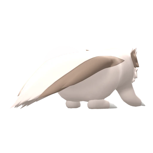 Linoone, Back, in Brilliant Diamond & Shining Pearl