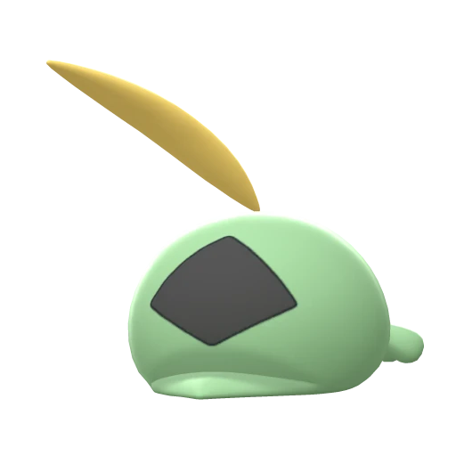 Gulpin, Back, in Brilliant Diamond & Shining Pearl