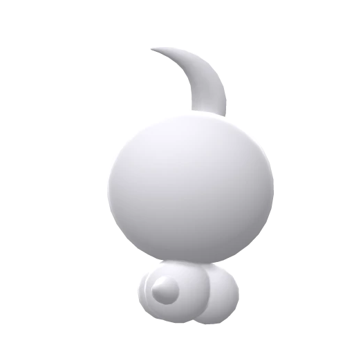Castform, Back, in Brilliant Diamond & Shining Pearl