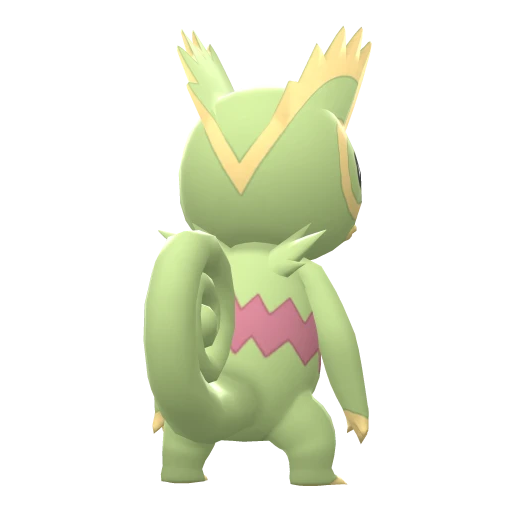 Kecleon, Back, in Brilliant Diamond & Shining Pearl