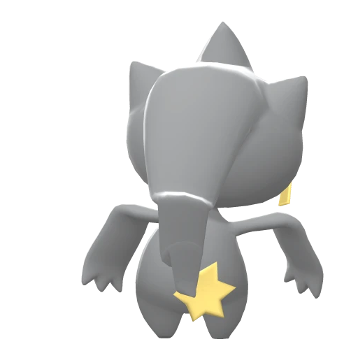 Banette, Back, in Brilliant Diamond & Shining Pearl