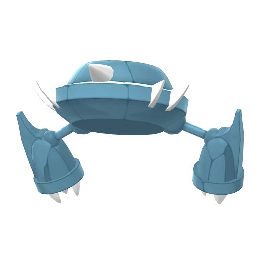 Metang, Back, in Brilliant Diamond & Shining Pearl