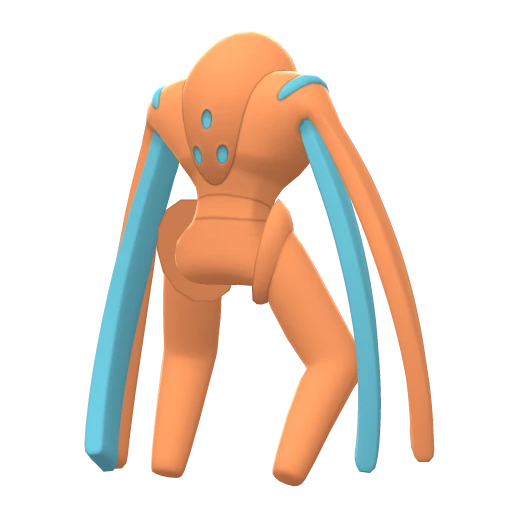 Deoxys Defense Forme, Back, in Brilliant Diamond & Shining Pearl