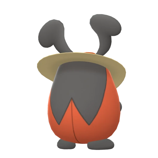 Kricketot, Back, in Brilliant Diamond & Shining Pearl