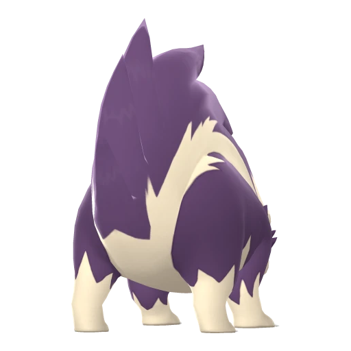 Skuntank, Back, in Brilliant Diamond & Shining Pearl