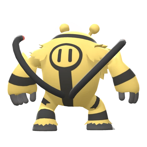 Electivire, Back, in Brilliant Diamond & Shining Pearl