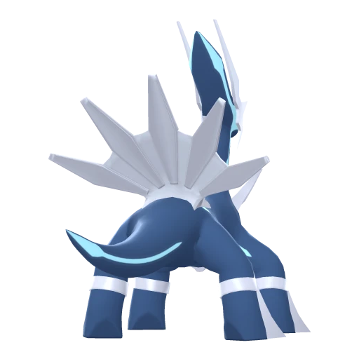Dialga, Back, in Brilliant Diamond & Shining Pearl