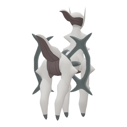 Arceus Dark, Back, in Brilliant Diamond & Shining Pearl