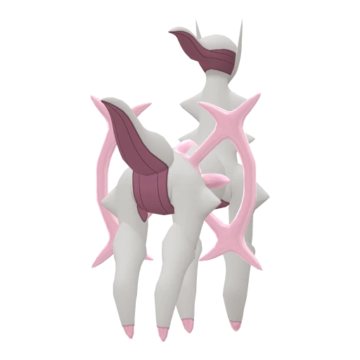 Arceus Fairy, Back, in Brilliant Diamond & Shining Pearl
