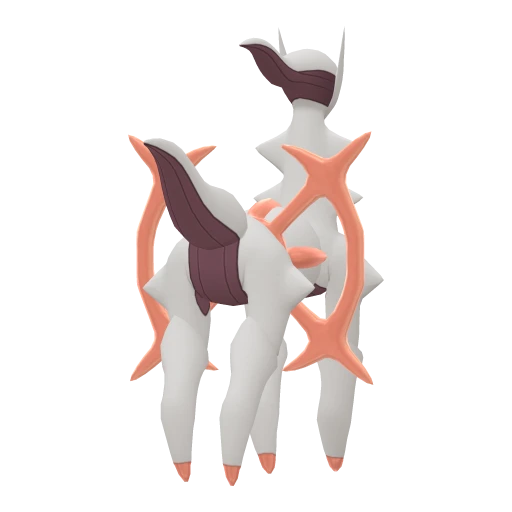 Arceus Fire, Back, in Brilliant Diamond & Shining Pearl