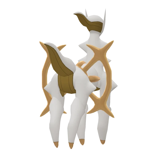 Arceus Ground, Back, in Brilliant Diamond & Shining Pearl