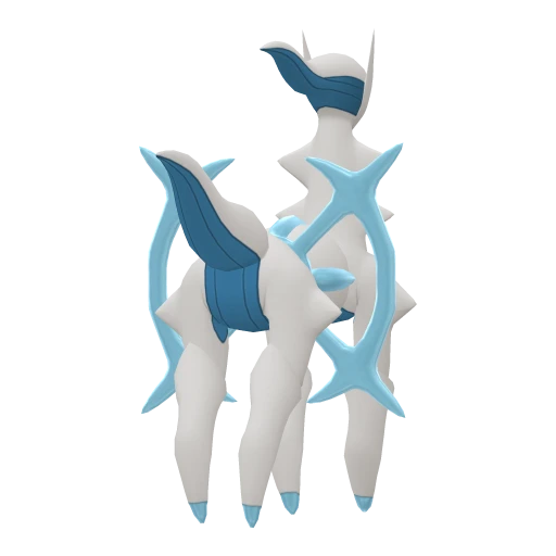 Arceus Ice, Back, in Brilliant Diamond & Shining Pearl