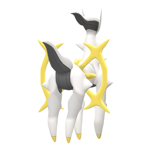 Arceus Normal, Back, in Brilliant Diamond & Shining Pearl