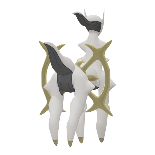 Arceus Rock, Back, in Brilliant Diamond & Shining Pearl