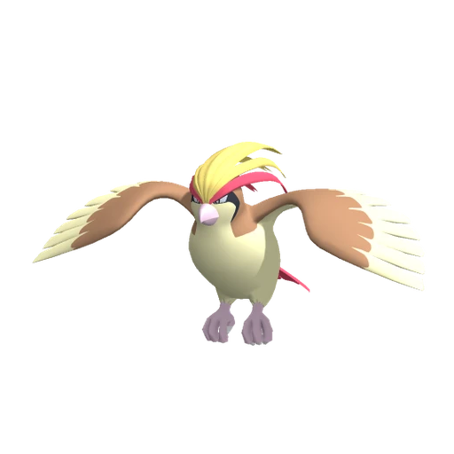Pidgeot, Front, in Pokémon Champions