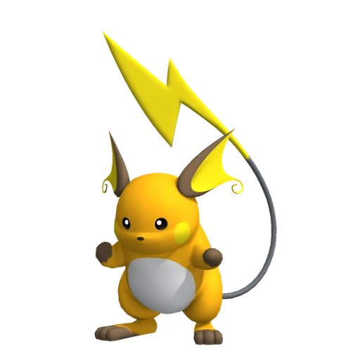 Raichu, Front, in Pokémon Champions